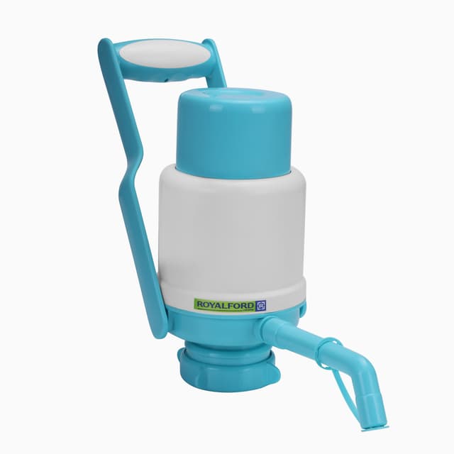 Royalford Water Pump With Lock- Dolphin Water Pump Water Bottles Pump Manual Water Bottle Pump