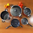 طقم آواني طهي 10 قطع Royalford 10 Pcs Non Stick Cookware Set