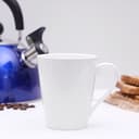 ماغ (كوب) بورسلين 230 مل أبيض Royalford - 230Ml Magnesia Porcelain Mug - Large Coffee & Tea Mug