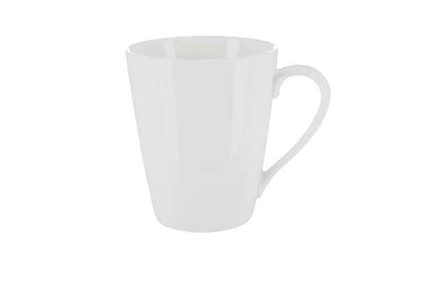 ماغ (كوب) بورسلين 230 مل أبيض Royalford - 230Ml Magnesia Porcelain Mug - Large Coffee & Tea Mug