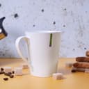 ماغ (كوب) بورسلين 230 مل أبيض Royalford - 230Ml Magnesia Porcelain Mug - Large Coffee & Tea Mug