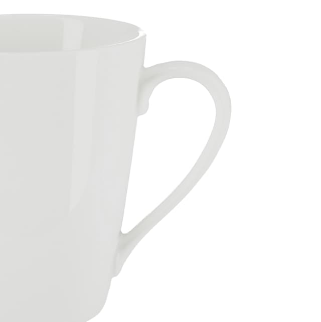 ماغ (كوب) بورسلين 230 مل أبيض Royalford - 230Ml Magnesia Porcelain Mug - Large Coffee & Tea Mug