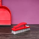 فرشاة تنظيف السجاد يدوية أحمر من رويال فورد Royalford One Click Series Brush