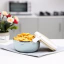 حافظة طعام بطبقة واحدة - 700 مل 700Ml Single Layer Round Lunch Box - Leak-Proof & Airtight Lid Food Storage Container - Royalford