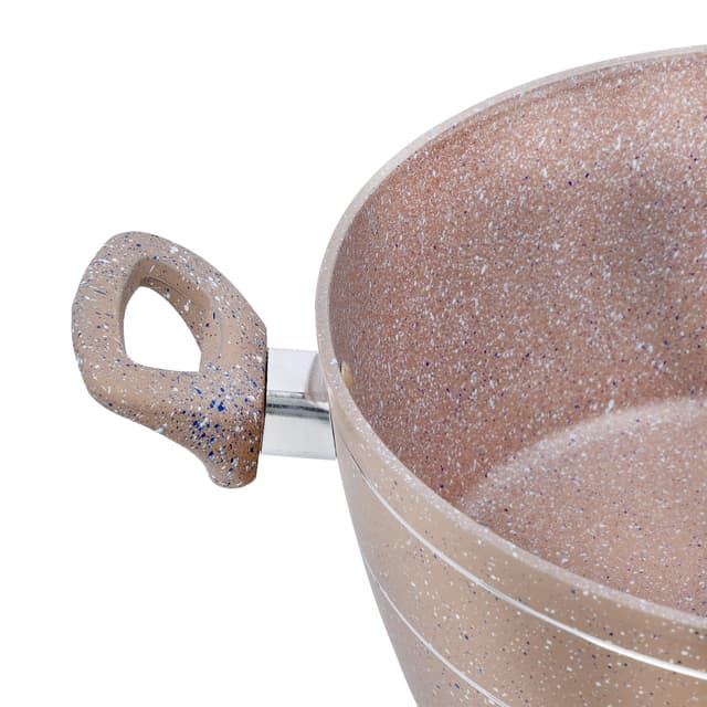 طقم آواني طهي ألمنيوم 9 قطع Royalford 9Pc Aluminium Cookware Set