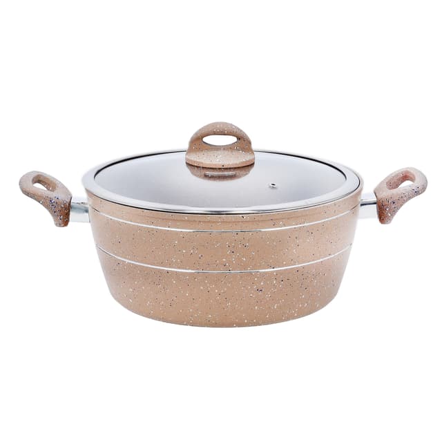 طقم آواني طهي ألمنيوم 9 قطع Royalford 9Pc Aluminium Cookware Set