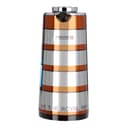 Royalford 1.6L Double Wall Golden Figured Vacuum Flask - Portable Heat Insulated Thermos Hot/Cold