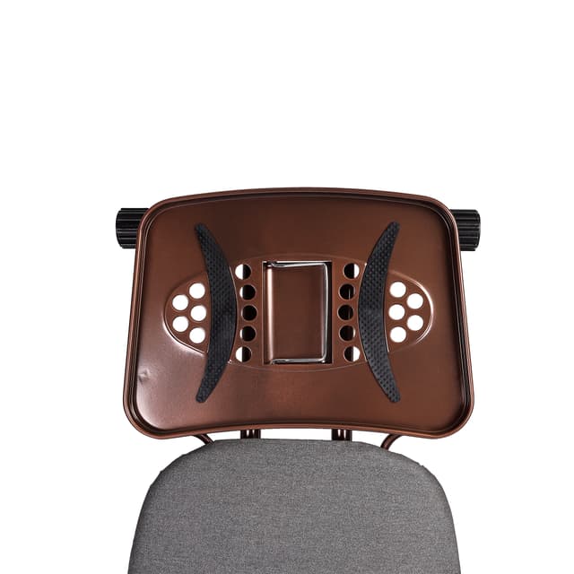 Royalford Ergo-Wide Pro Ironing Board - Portable, Steam Iron Rest, Heat Resistant Metallic Cover