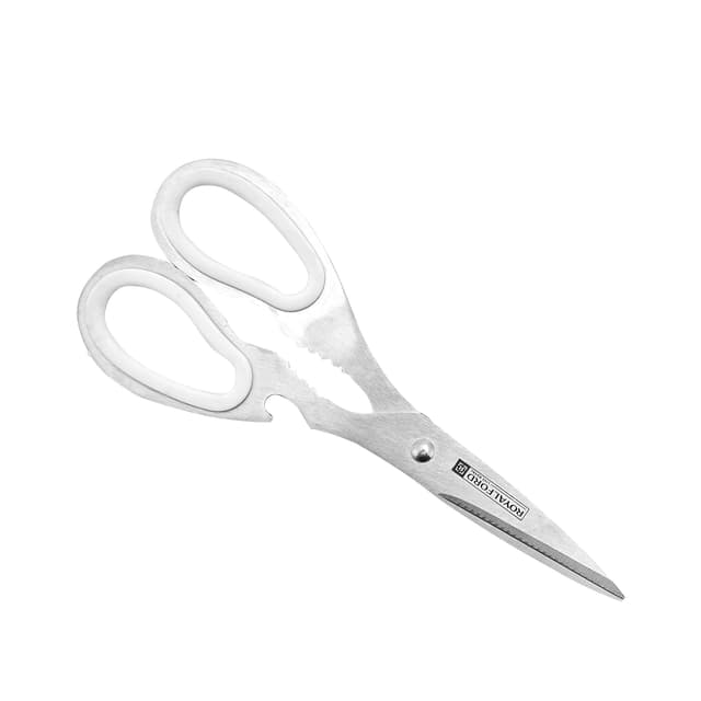 طقم سكاكين ستانلس ستيل 8 قطع | Royalford Kitchen Knife Set With Rotating Knife Block