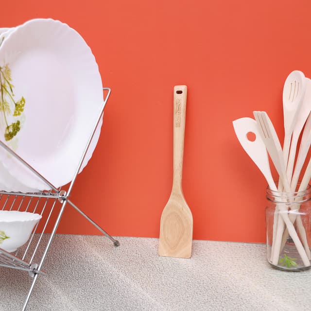 ملعقة خشبية كبيرة رويال فورد Royalford Rubber Wood