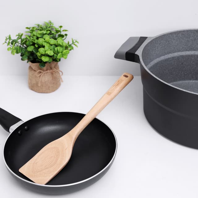 ملعقة خشبية كبيرة رويال فورد Royalford Rubber Wood