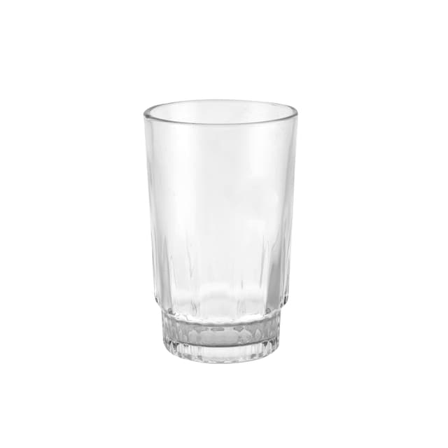 طقم كاسات عصير زجاجي 6 قطع 240 مل Royalford - 6Pcs 240Ml Glass Tumbler - Portable Water Cup Drinking Glass