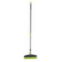 Royalford Foldable Broom With Telescopic Steel Pole - Pp+Trp+Steel Floor Cleaning Brush