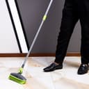 Royalford Foldable Broom With Telescopic Steel Pole - Pp+Trp+Steel Floor Cleaning Brush