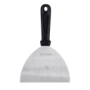 مكشطة مطبخ متعددة الاستخدامات ستانلس ستيل 6 بوصة رويال فورد Royalford  Stainless Steel Scraper - Portable Ergonomic Long Handle Multi-Purpose Slanted Blade Cutter