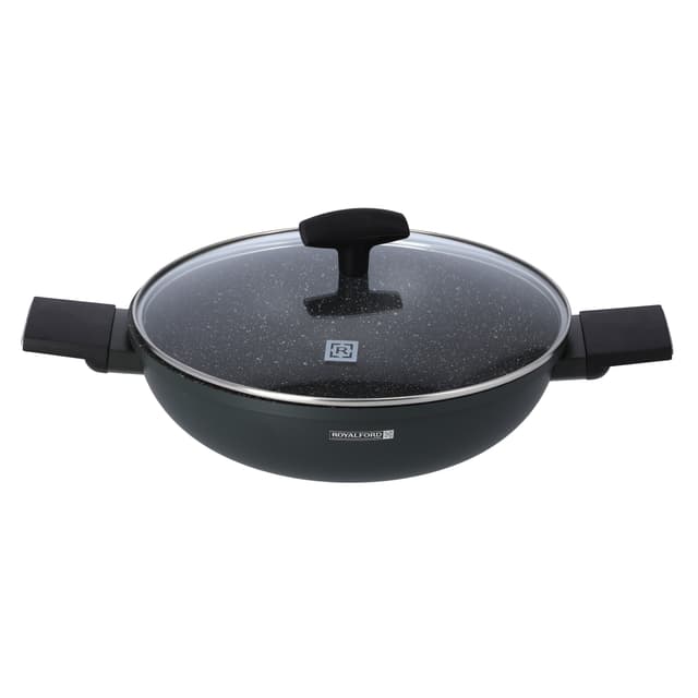 Royalford 7 Pcs ALU Nonstick cookware set 1X2
