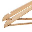 Royalford 4Pcs Rotating Wooden Hanger Set - Made From Quality Natural Wood, Clothes Coat Garment