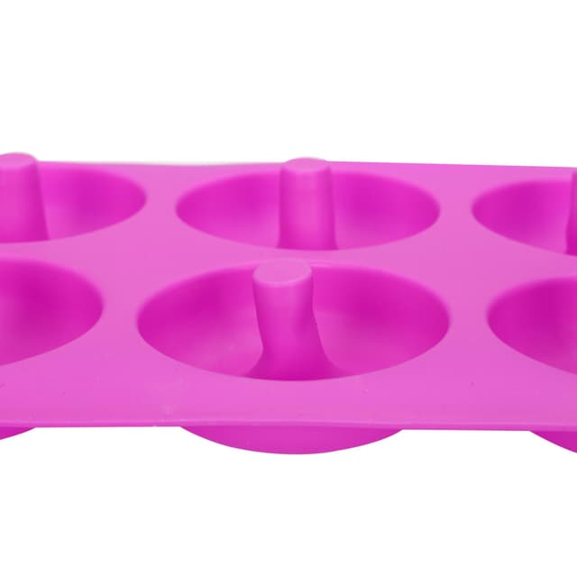 Royalford Silicone Donut Mold With 6 Cavities – Food Grade Silicone, -40°C To 230°C, 18×26 Cm, Easy
