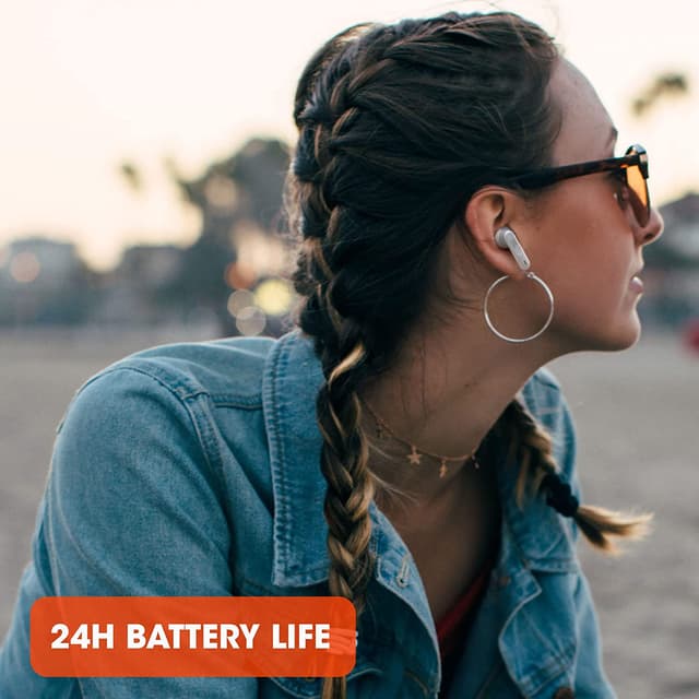 سماعات جي بي ال ويف 300 لاسكلية أسود JBL Wave 300TWS True Wireless