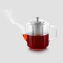 Royalford 960 Ml Glass Tea Pot With Stainless Steel Strainer