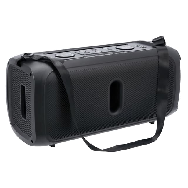 Geepas Portable And Rechargeable Professional Speaker, GMS11171 | Bluetooth/USB/TF Card/FM/TWS | Microphone & Guitar Input Jack | 7.4V 3600mAh Lithium Battery