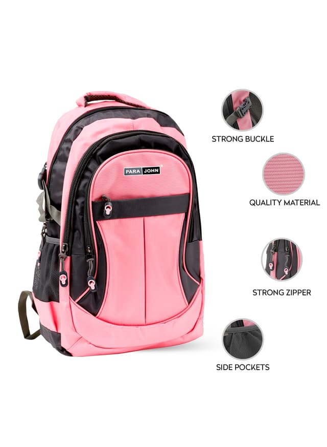 PARA JOHN Backpack For School, Travel & Work, 18''- Unisex Adults' Backpack/Rucksack - Multi-Function