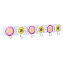 Delcasa 6 Pcs Clip Hook, DC2030 | Self Adhesive Wall Hook | Heavy Duty Waterproof For Bathroom, Kitchen, Coat, Towel, Robe Hanger