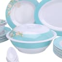 طقم سفرة طعام ميلامين 40 قطعة ديلكاسا Melamineware Dinner Set Delcasa