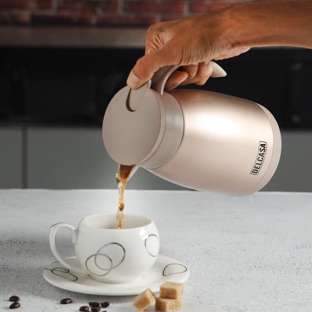 ترمس قهوة بسعة 750 مل ديلكاسا Coffee Pot Delcasa