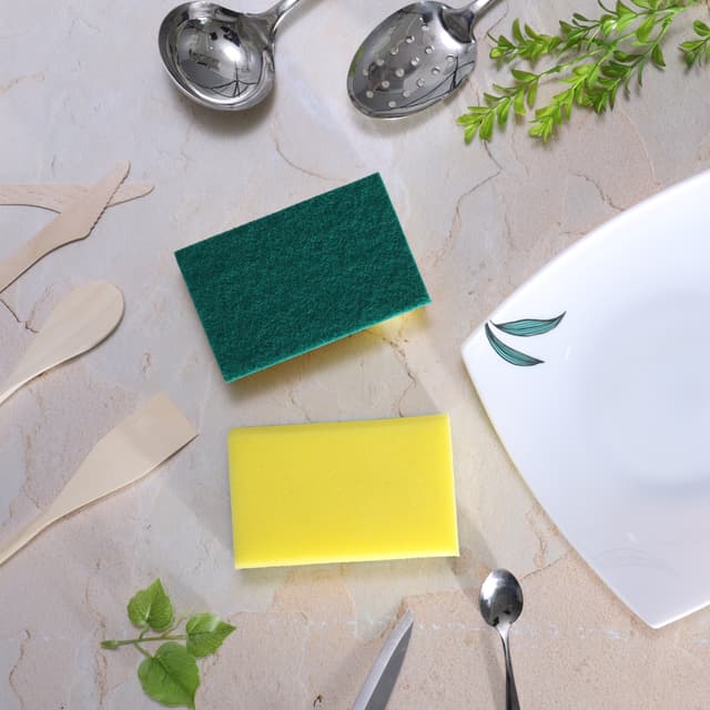 ليفة مواعين قطعتين من رويال فورد Royalford Sponge Scrubber Set, 2 Pcs