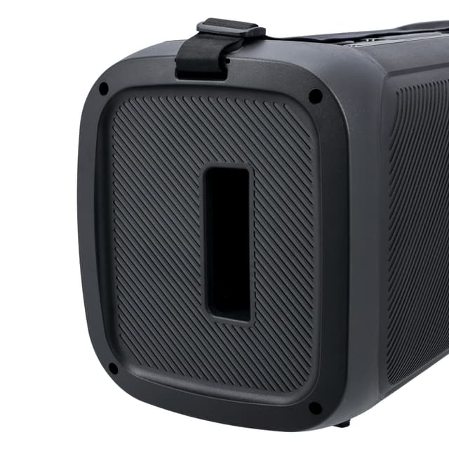 Geepas Portable And Rechargeable Professional Speaker, GMS11171 | Bluetooth/USB/TF Card/FM/TWS | Microphone & Guitar Input Jack | 7.4V 3600mAh Lithium Battery