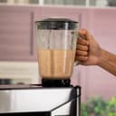 Geepas Multi-Function Kitchen Machine, GSM43044 | 10L Stainless Steel Bowl With Lid | 1.5L Glass Blender Jar | Meat Grinder | 6 Speed Control | Kitchen Electric Mixer With Dough Hook, Whisk, Beater