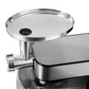 Geepas Multi-Function Kitchen Machine, GSM43044 | 10L Stainless Steel Bowl With Lid | 1.5L Glass Blender Jar | Meat Grinder | 6 Speed Control | Kitchen Electric Mixer With Dough Hook, Whisk, Beater