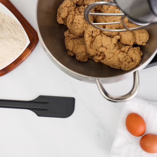 Geepas Multi-Function Kitchen Machine, GSM43044 | 10L Stainless Steel Bowl With Lid | 1.5L Glass Blender Jar | Meat Grinder | 6 Speed Control | Kitchen Electric Mixer With Dough Hook, Whisk, Beater