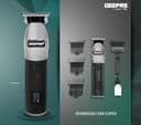 ماكينة حلاقة الشعر قابلة لإعادة الشحن Rechargeable Hair Clipper with LED Display - Geepas