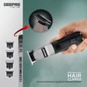 ماكينة حلاقة الشعر قابلة لإعادة الشحن Rechargeable Hair Clipper with LED Display - Geepas