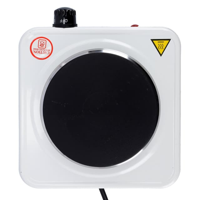 Krypton 1000W Single Burner Hot Plate For Flexible Precise Table Top Cooking - Cast Iron Heating