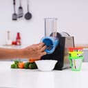 Krypton 4-in-1 Salad Maker, Stainless Steel Housing, KNSM6306 | Stainless Steel Blades | 4 Attachments | Noiseless Operation | Anti-Slip Rubber Feet | 2 Years Warranty