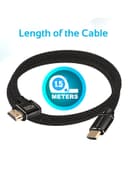 كبل HDMI عالي الجودة يدعم دقة 4K أسود | ProLink HDMI Audio Video Cable