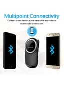 سبيكر بلوتوث 1000mAh للسيارة Bluetooth Car Kit In-car Speakerphone With Voice Command - Promate