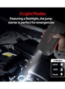 بطارية إحتياطية للسيارة 10000mAh أسود Car Jump Starter Power Bank - Promate