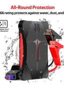 بطارية إحتياطية للسيارة 10000mAh أسود Car Jump Starter Power Bank - Promate