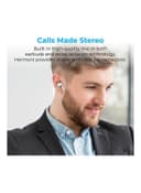 سماعات لاسلكية أبيض | Promate Harmoni True Wireless Earbuds