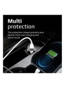 promate Smallest 20W Fast Charging USB-C Power Delivery Car Phone Charger with Mini Handle Black