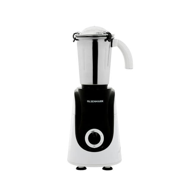 Olsenmark Mixer Grinder, 3 In 1, 750W - Water Resistance Copper Motor - 3 Stainless Steel Jar
