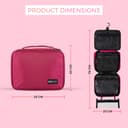 شنطة يد متعددة الإستخدامات بسعة 25 ليتر لون فوشيا TOILETRY KIT 25L - PARA JOHN