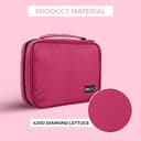 شنطة يد متعددة الإستخدامات بسعة 25 ليتر لون فوشيا TOILETRY KIT 25L - PARA JOHN