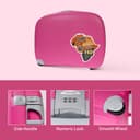 PARA JOHN Travel Luggage Suitcase Set of 4 - Trolley Bag, Carry On Hand Cabin Luggage Bag – Lightweight Travel Bags with 360° Durable 4 Spinner Wheels - Hard Shell Luggage Spinner - (18’’, 2