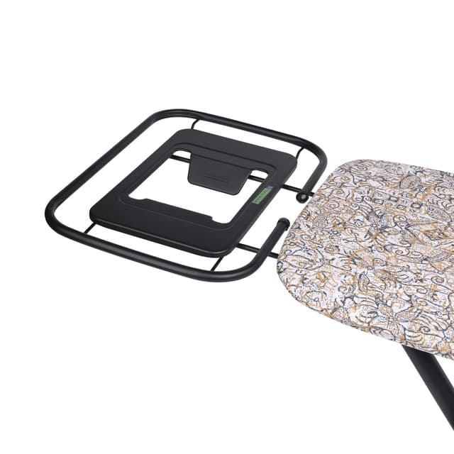 Royalford Spring Ironing Board, Cotton Cover, RF10122 - 8mm Foam Pad, Iron Board With Cover Pad, Home Laundry Room Or Dorm Use, 110*38cm Ironing Area, Adjustable Height, Powder Coated Steel