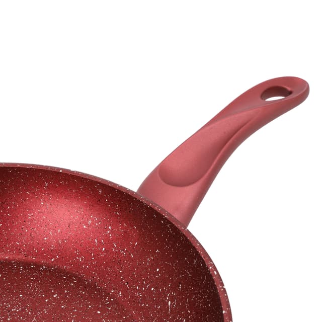 طاسة مطبخ للقلي 26 سم المنيوم وطبقة غرانيت من رويال فورد Royalford Aluminium Frypan With Durable Granite Coating